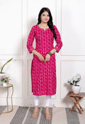 Rani Cotton Straight Kurta-970021